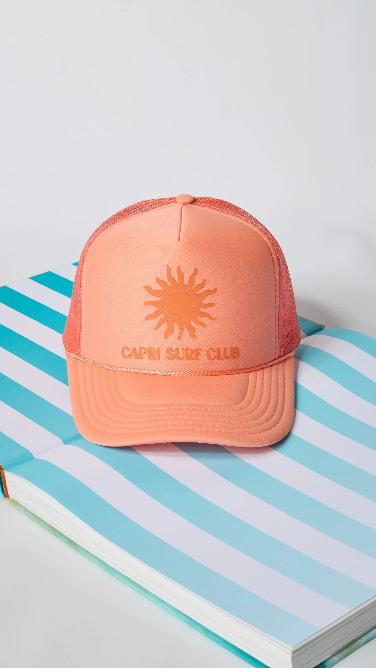 Tonal Capri Surf Club Trucker sold by Ascot + Hart product image thumbnail 2