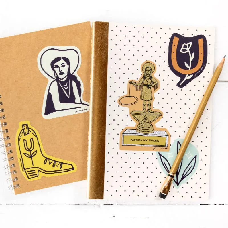 Lucky Boot Sticker sold by Ascot + Hart product image thumbnail 2