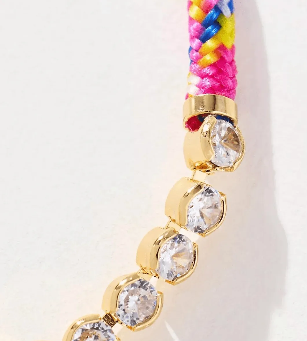 Cord Camp Tennis Bracelet sold by Ascot + Hart product image thumbnail 4
