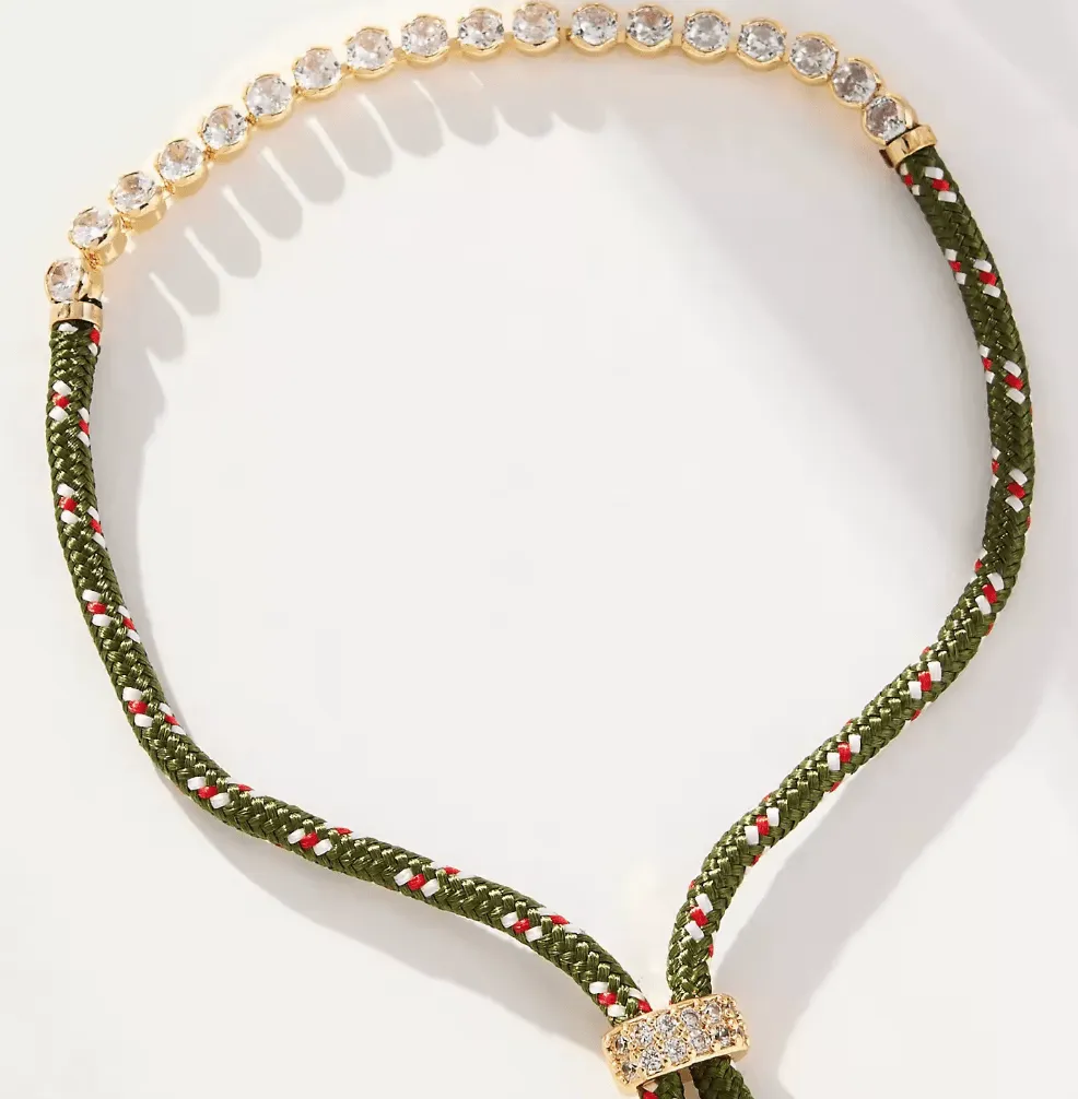 Cord Camp Tennis Bracelet sold by Ascot + Hart