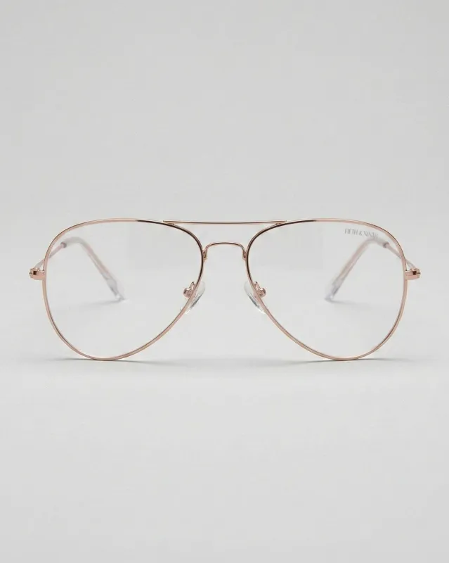 Charlie Blue Light Glasses made by Ascot + Hart