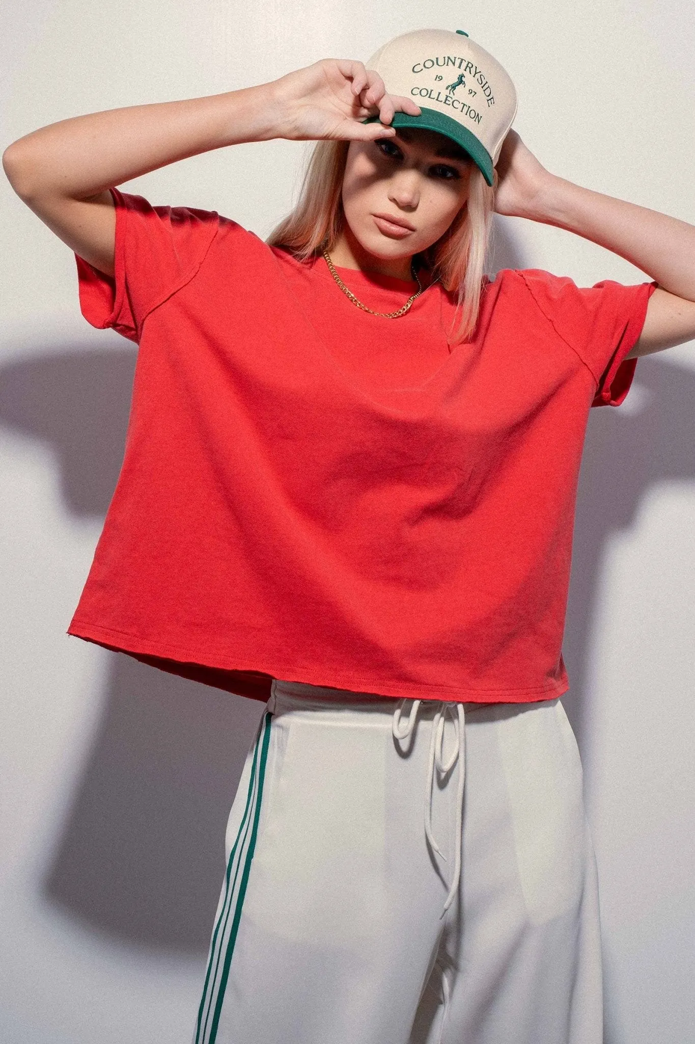 Rori Boxy Oversized Tee sold by Ascot + Hart product image thumbnail 3