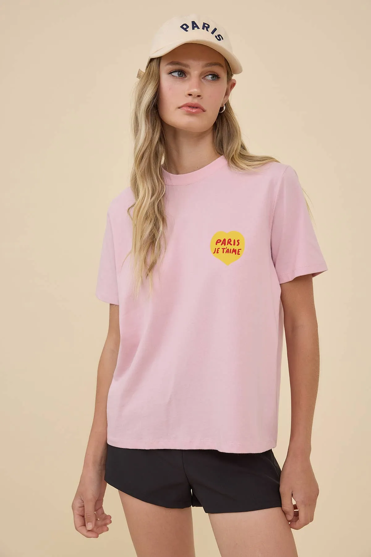 Paris Graphic Short Sleeve Tee sold by Ascot + Hart product image thumbnail 5