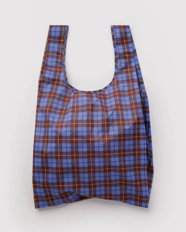Standard Baggu - Blue Tartan made by BAGGU