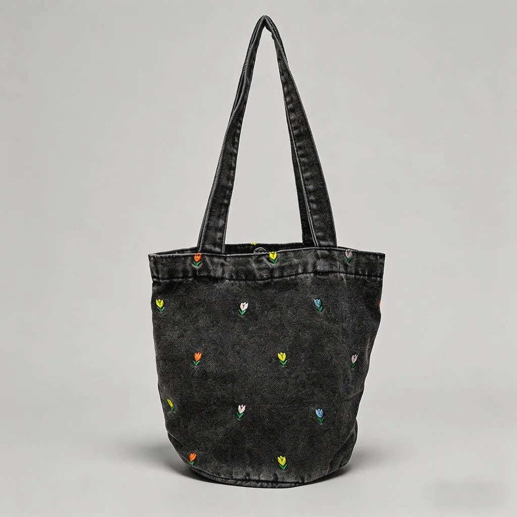 Chloe Floral Shoulder Bag sold by Ascot + Hart product image thumbnail 3