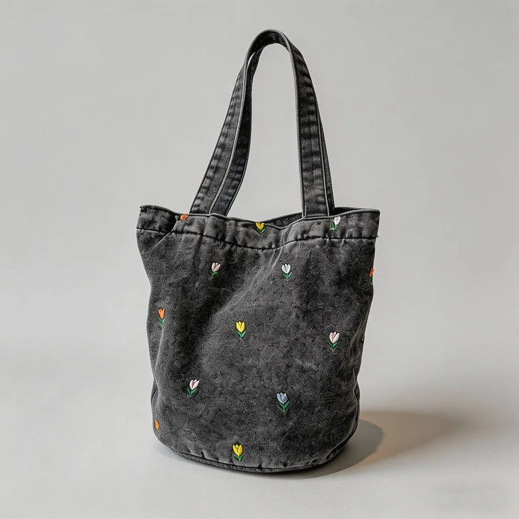 Chloe Floral Shoulder Bag sold by Ascot + Hart product image thumbnail 2