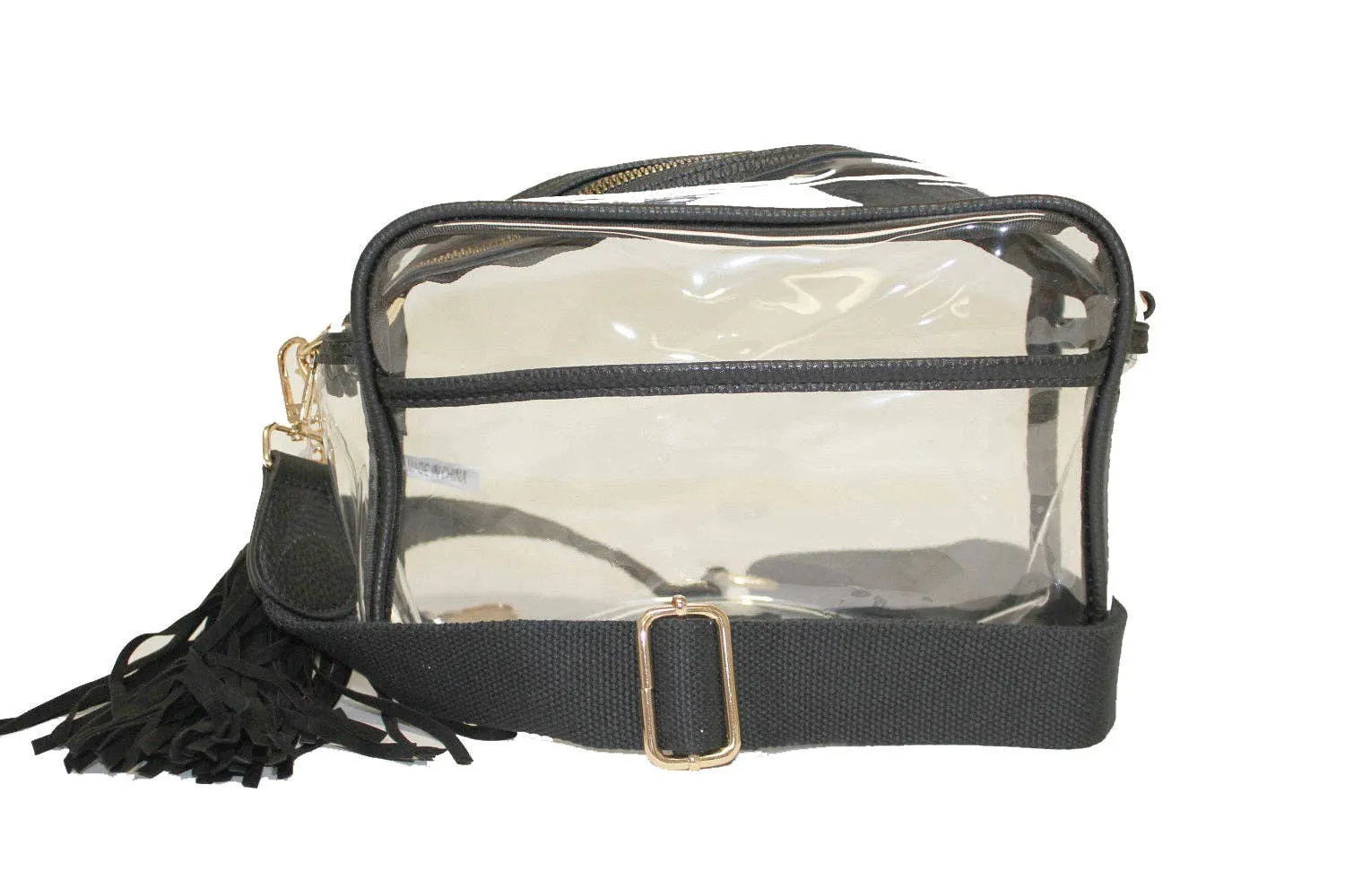 TG10223 Game Day Clear Crossbody Bag sold by Detailed Threads Boutique