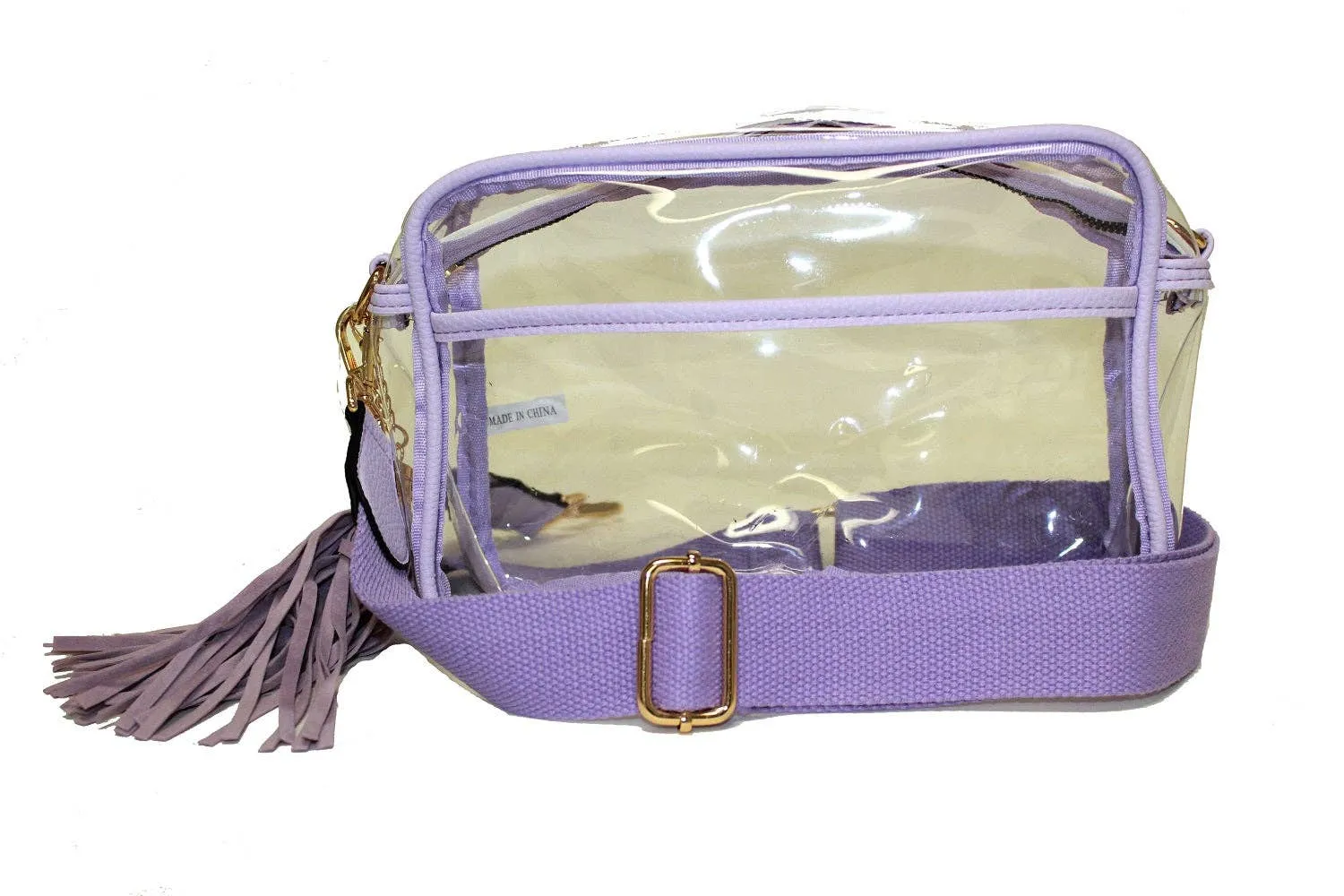 TG10223 Game Day Clear Crossbody Bag sold by Detailed Threads Boutique