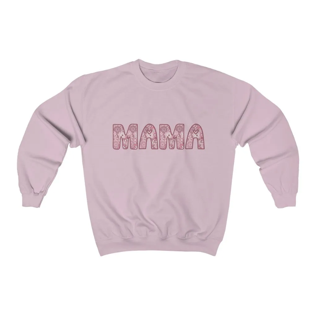 Mama Pink Crewneck Sweatshirt sold by Detailed Threads Boutique product image thumbnail 2