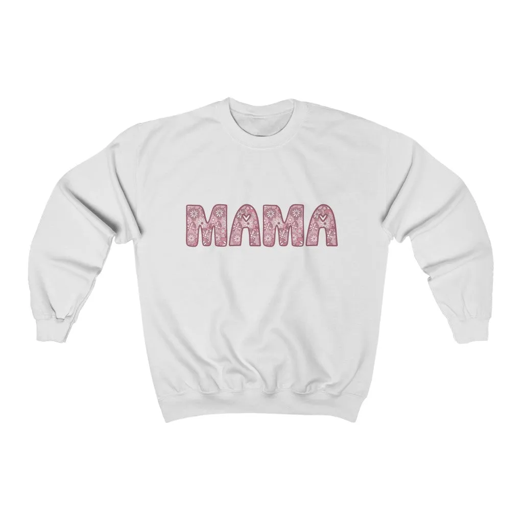 Mama Pink Crewneck Sweatshirt sold by Detailed Threads Boutique