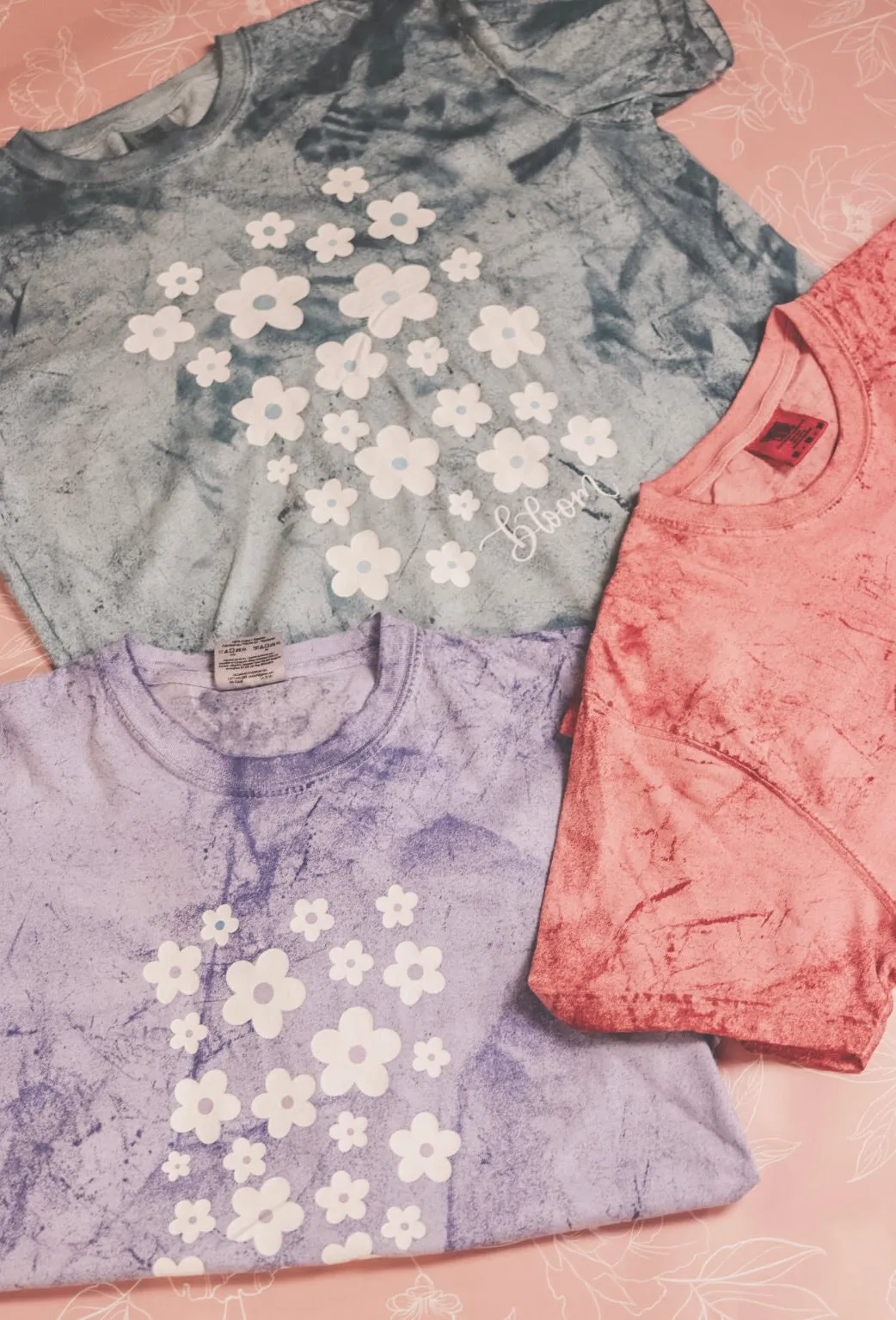 Bloom Tie Dye Tee sold by Detailed Threads Boutique product image thumbnail 2