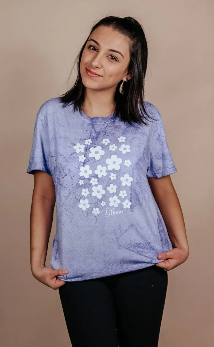 Bloom Tie Dye Tee sold by Detailed Threads Boutique product image thumbnail 4