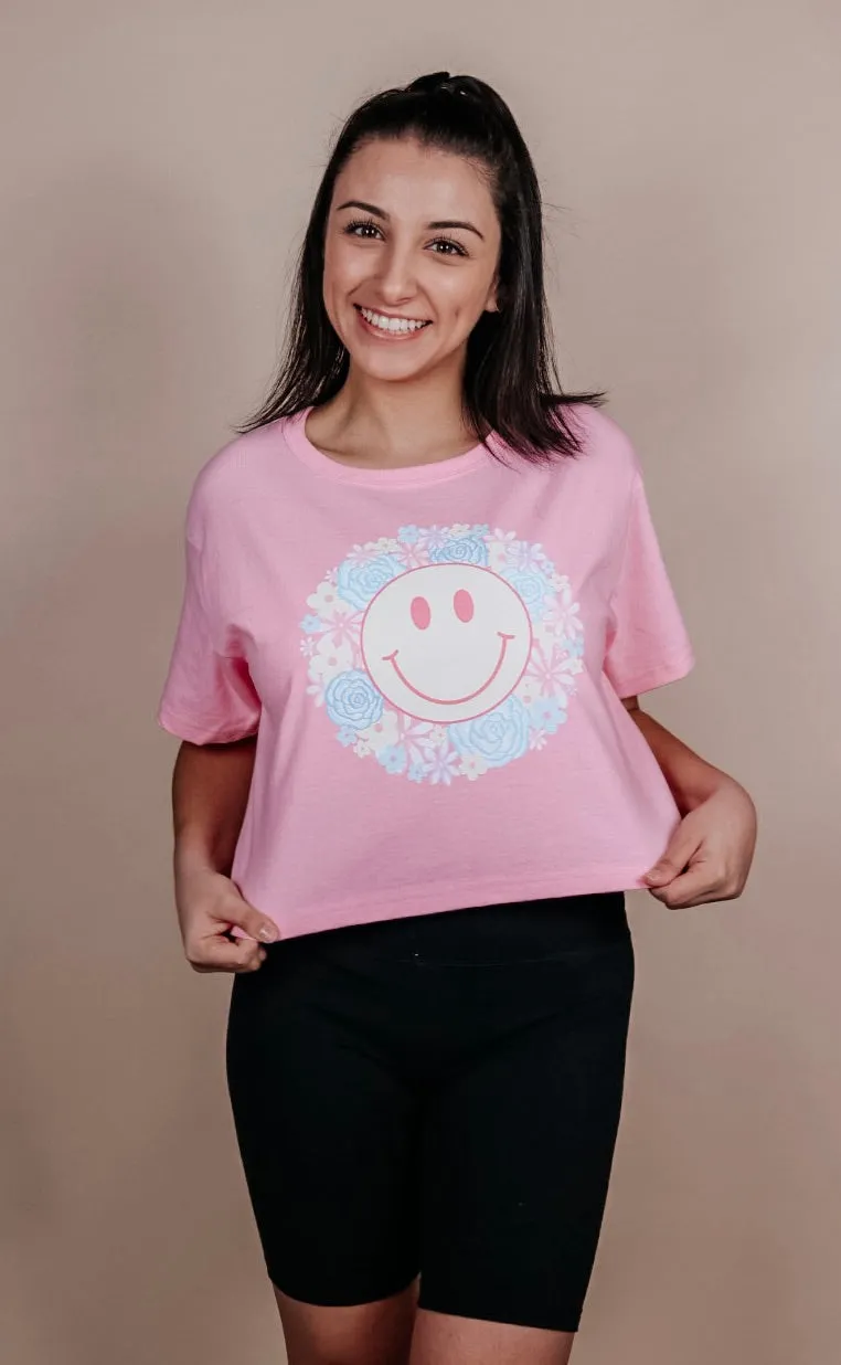 Boho Bright Smile Crop Top sold by Detailed Threads Boutique product image thumbnail 4