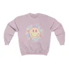 Smile & Bloom Crewneck Sweatshirt sold by Detailed Threads Boutique