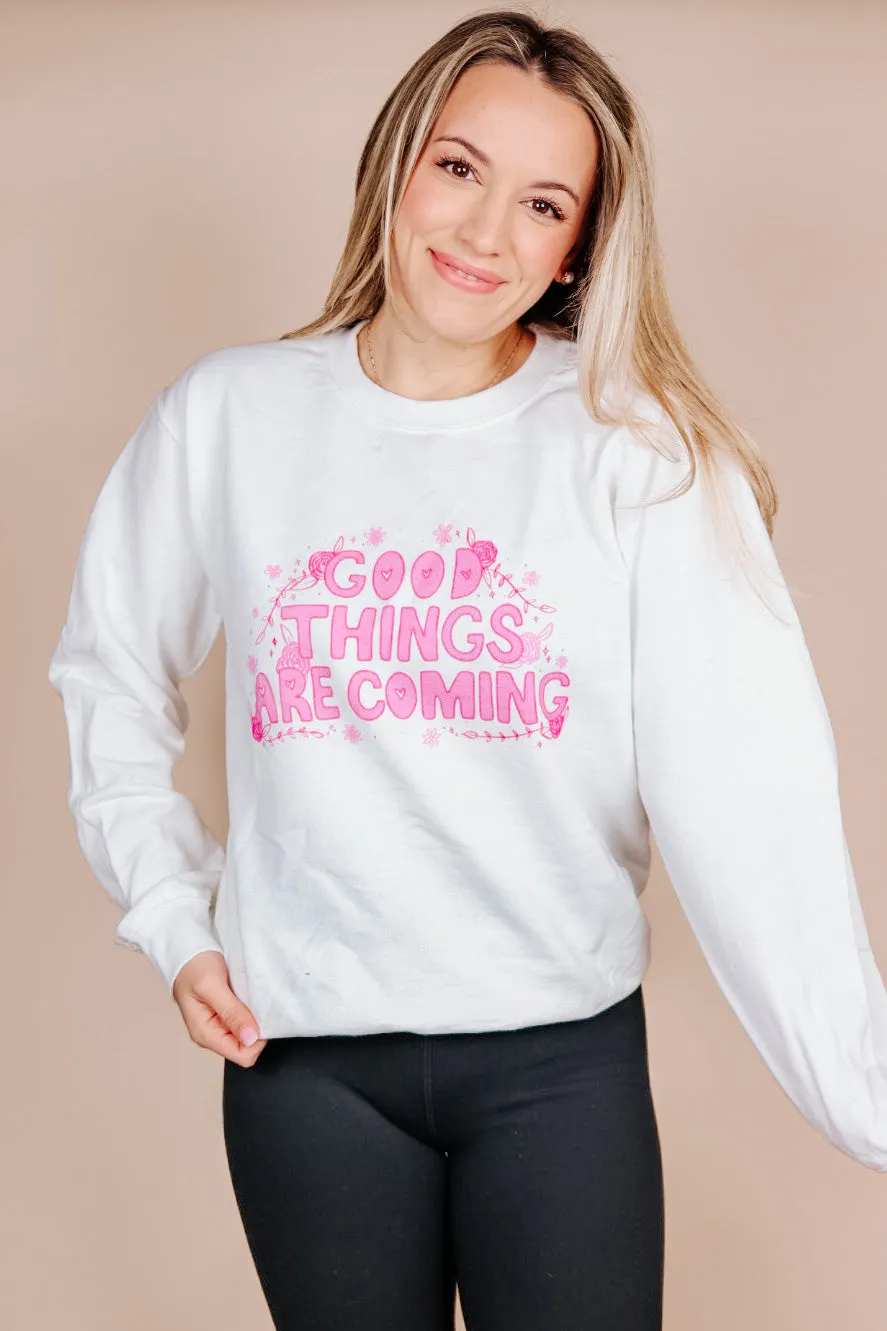Good Things Are Coming - White sold by Detailed Threads Boutique product image thumbnail 2