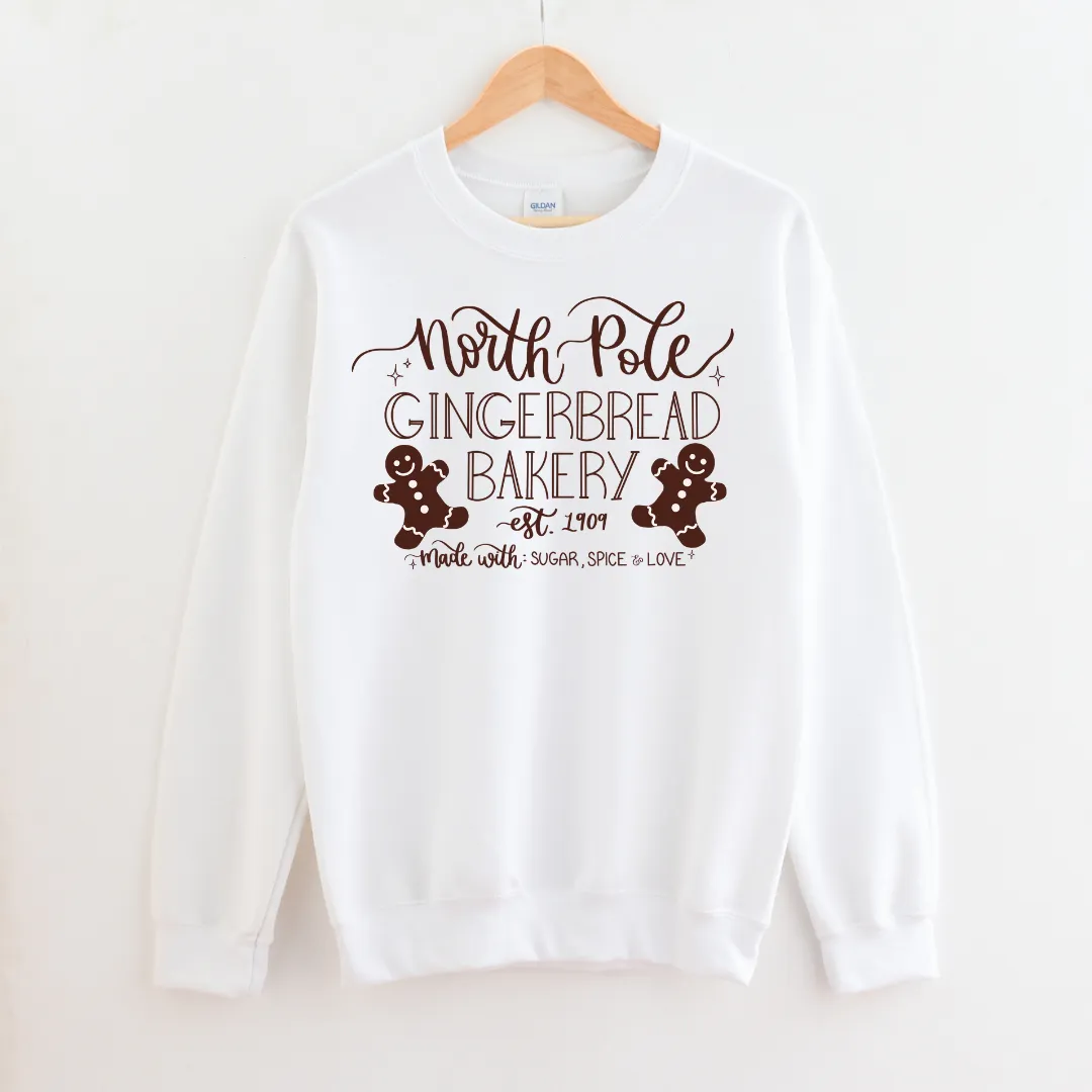 Gingerbread Bakery Crewneck Sweatshirt sold by Detailed Threads Boutique product image thumbnail 3