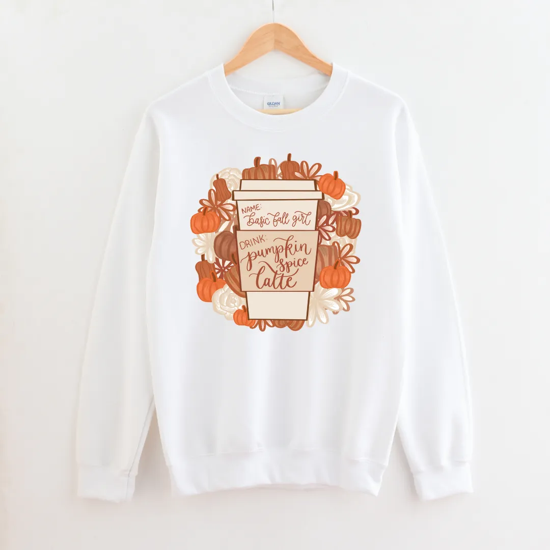Basic Fall Girl Crew sold by Detailed Threads Boutique product image thumbnail 2