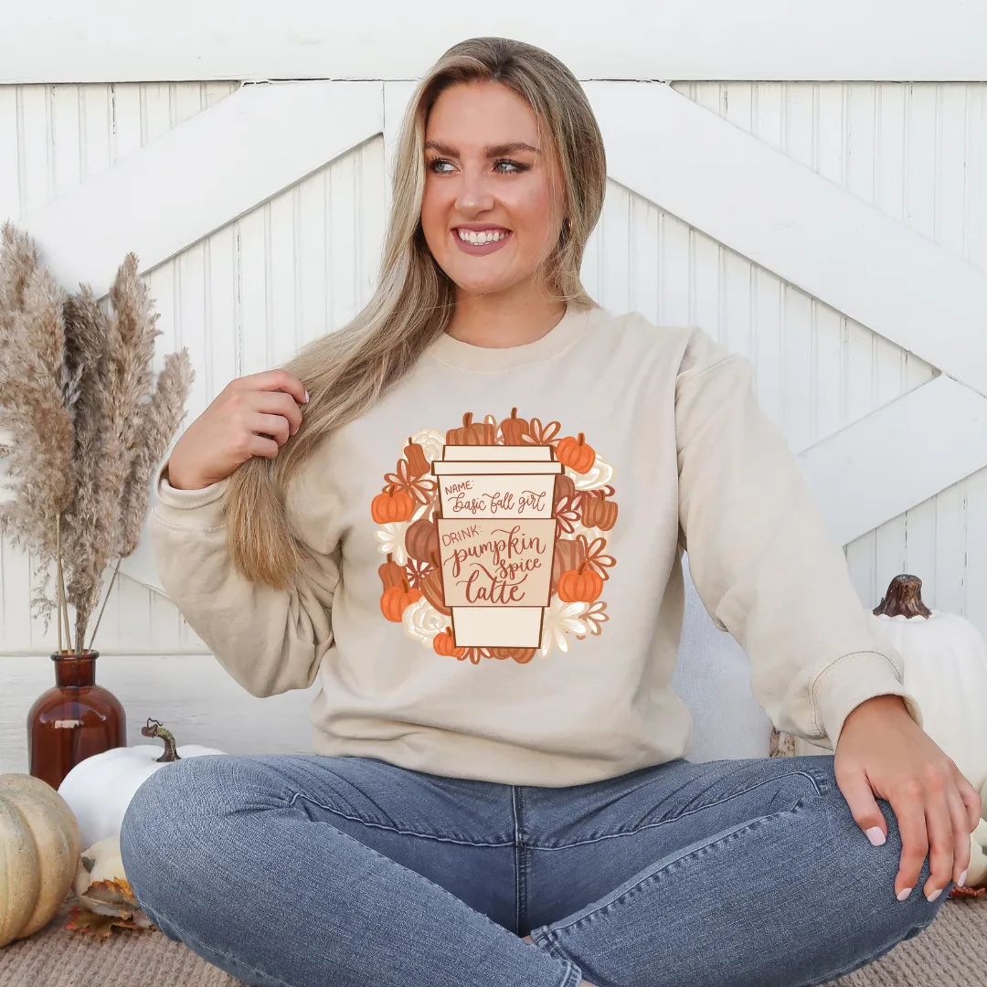 Basic Fall Girl Crew sold by Detailed Threads Boutique