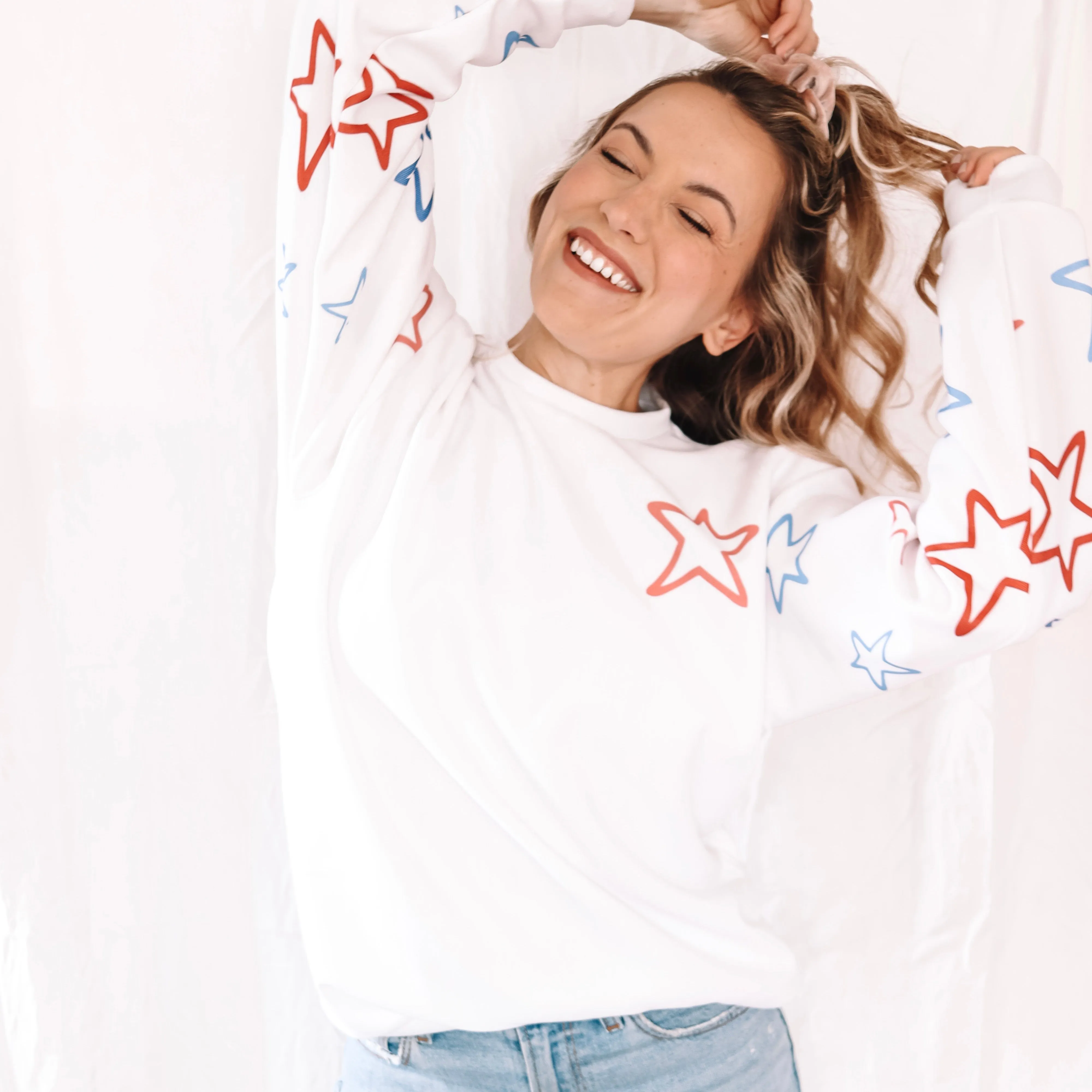 Freedom Star Sweatshirt sold by Detailed Threads Boutique