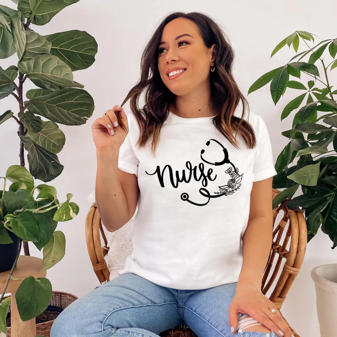 Nurse Tee sold by Detailed Threads Boutique product image thumbnail 3