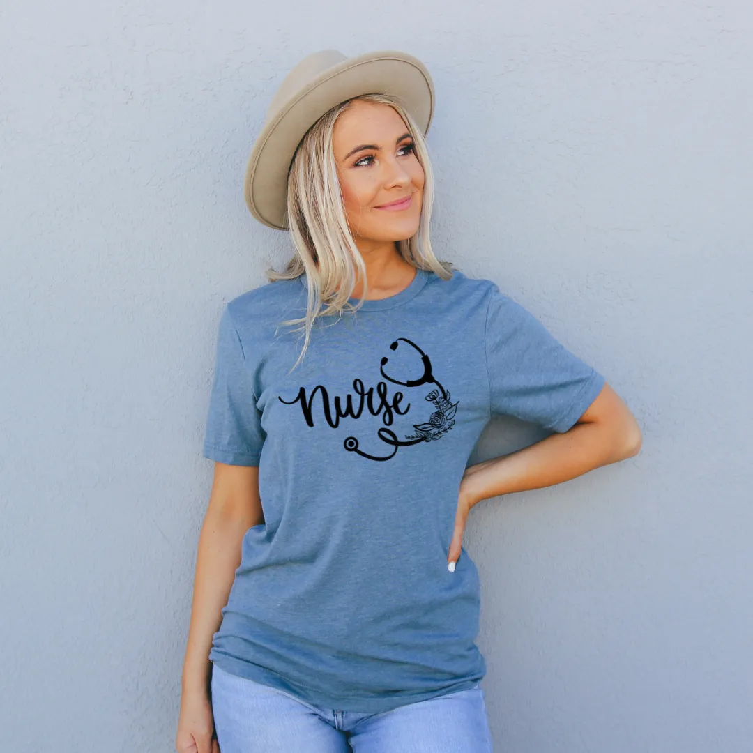 Nurse Tee sold by Detailed Threads Boutique product image thumbnail 2