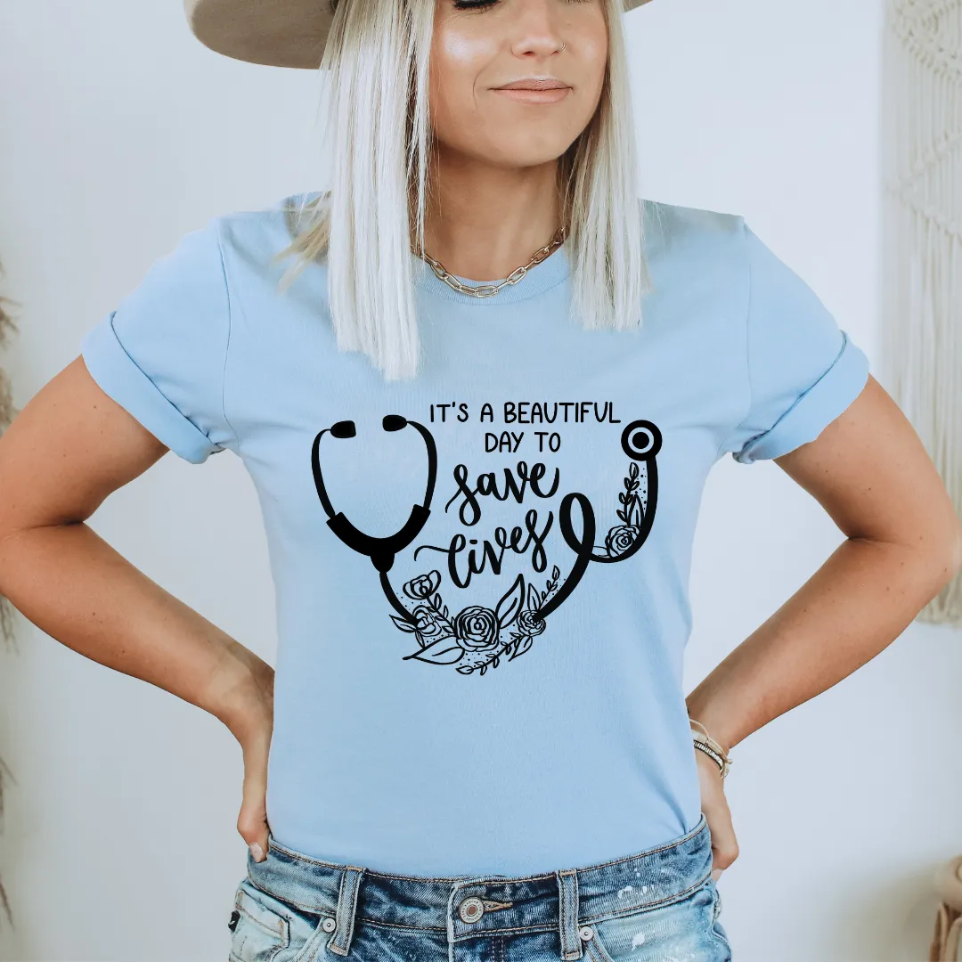 Saving Lives Tee sold by Detailed Threads Boutique product image thumbnail 2