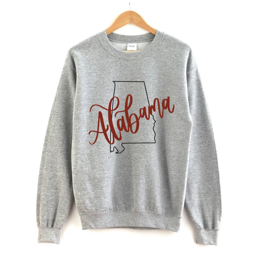 Alabama Crewneck Sweatshirt sold by Detailed Threads Boutique product image thumbnail 2