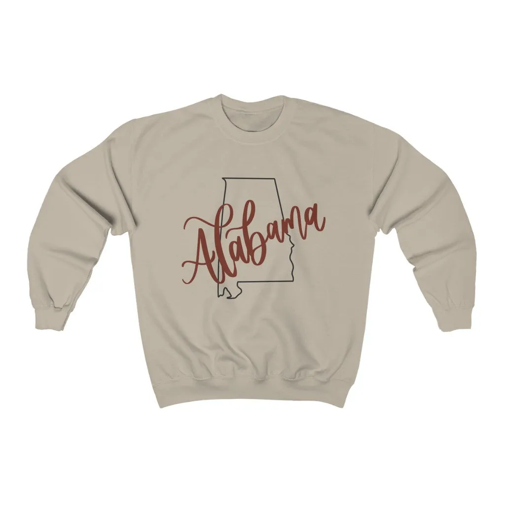 Alabama Crewneck Sweatshirt sold by Detailed Threads Boutique product image thumbnail 3