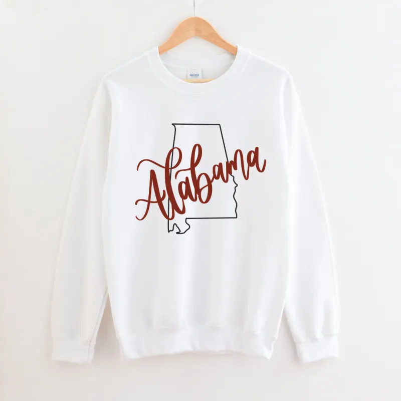 Alabama Crewneck Sweatshirt sold by Detailed Threads Boutique