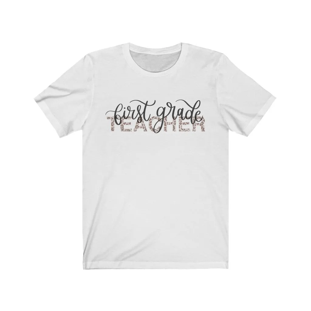 First Grade Teacher Tee sold by Detailed Threads Boutique product image thumbnail 2