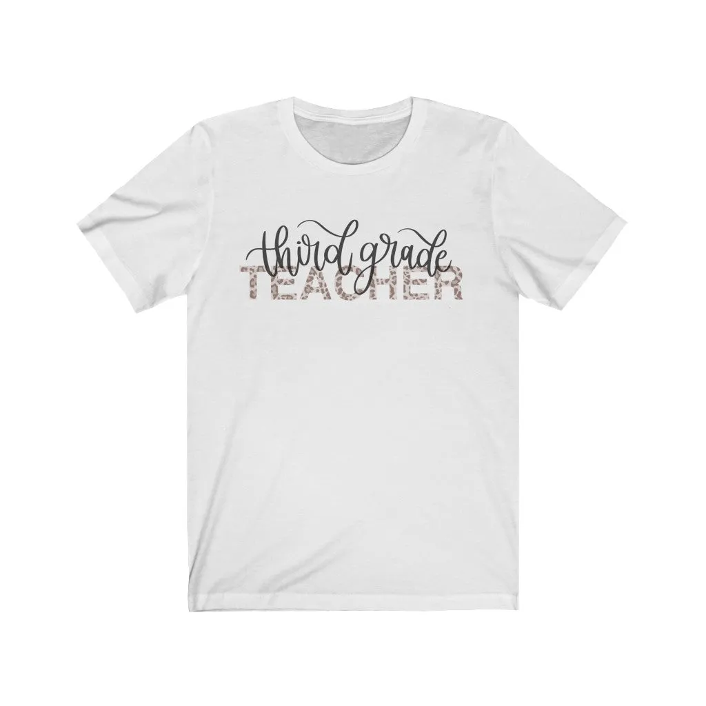Third Grade Teacher Tee sold by Detailed Threads Boutique product image thumbnail 2