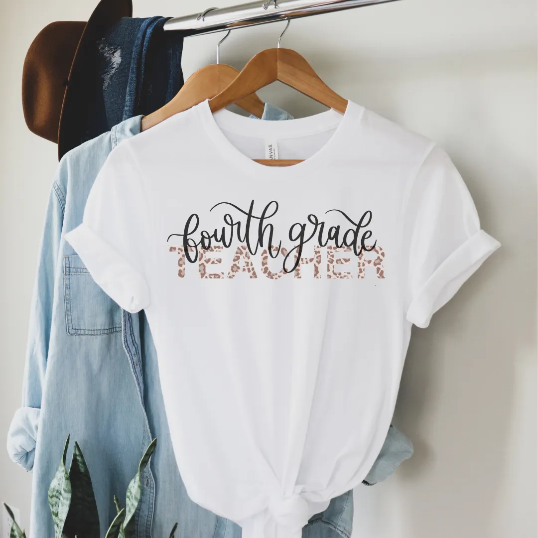 Forth Grade Teacher Tee sold by Detailed Threads Boutique