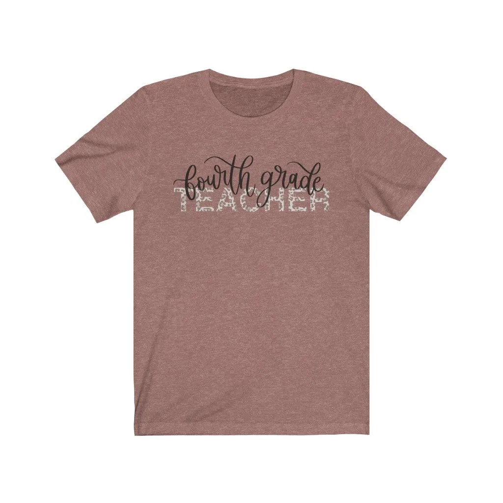 Forth Grade Teacher Tee sold by Detailed Threads Boutique product image thumbnail 3