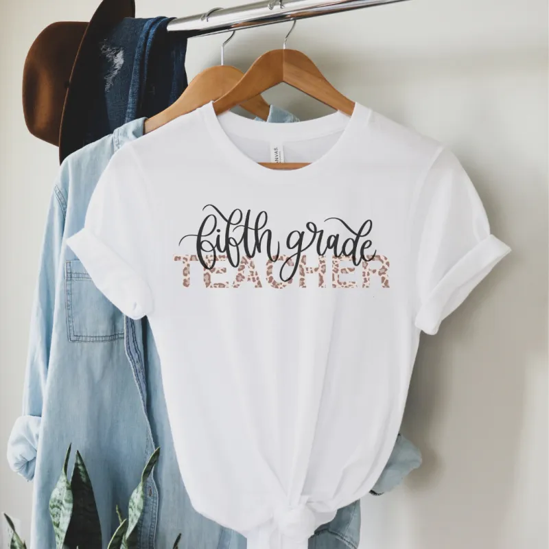 Fifth Grade Teacher Tee sold by Detailed Threads Boutique
