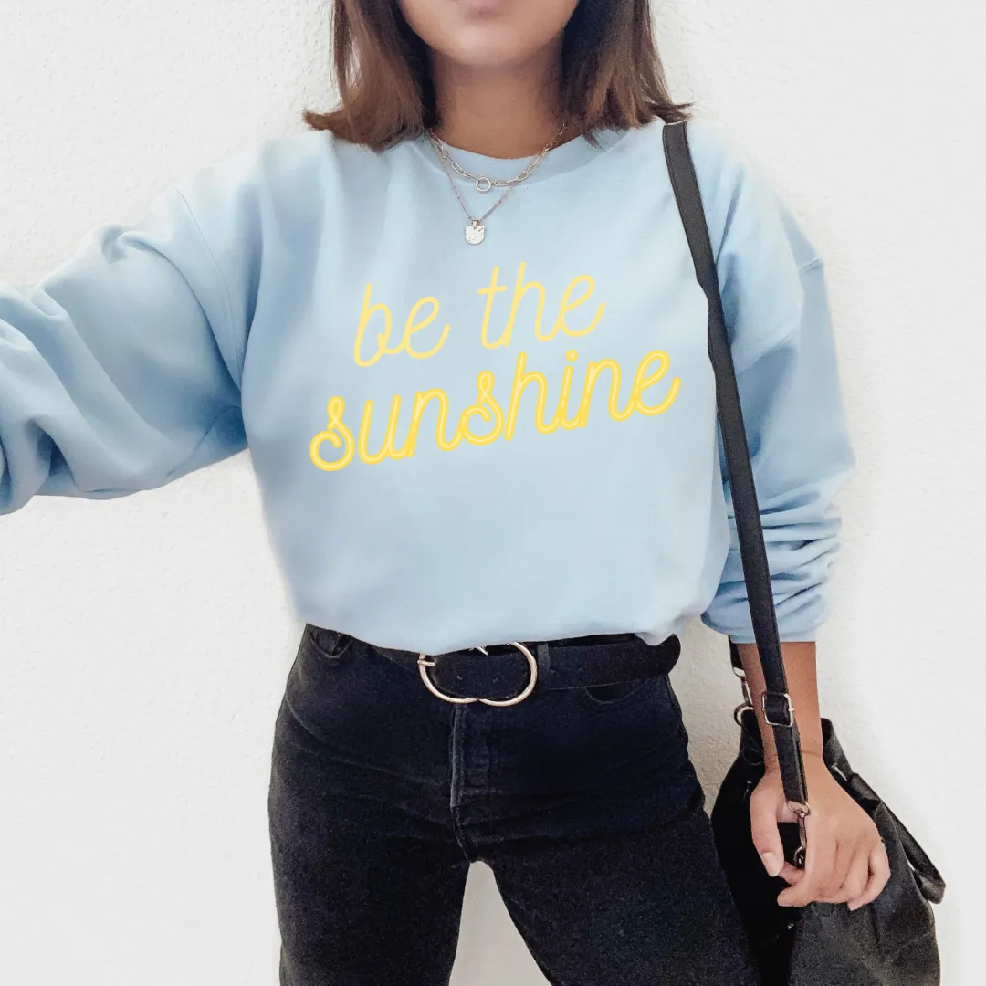 Be The Sunshine Crewneck Sweatshirt sold by Detailed Threads Boutique product image thumbnail 3
