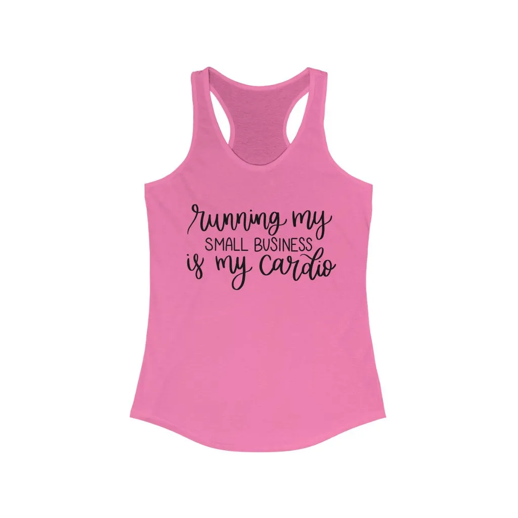 Running My Business Is My Cardio Tank sold by Detailed Threads Boutique product image thumbnail 3