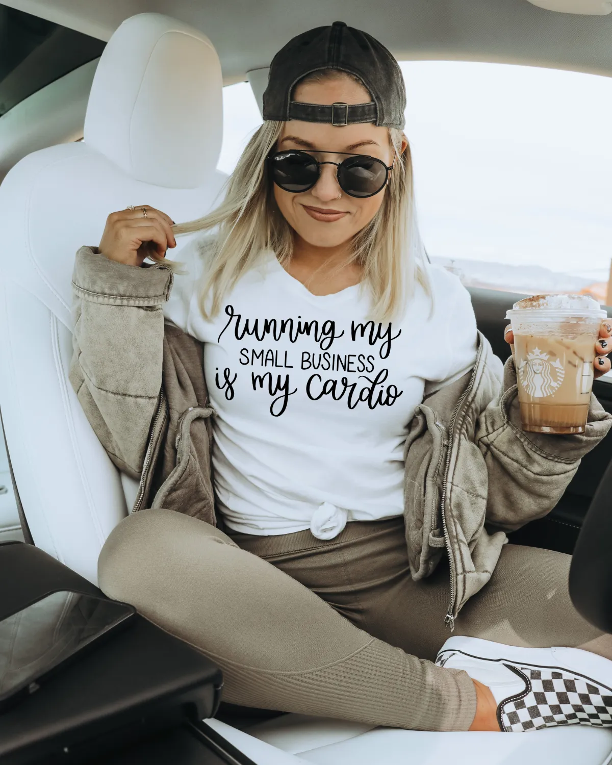 Running My Business Is My Cardio Tee sold by Detailed Threads Boutique