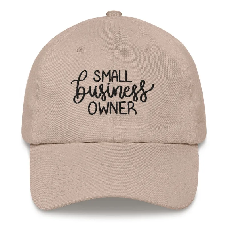 Small Business Owner Twill Hat sold by Detailed Threads Boutique