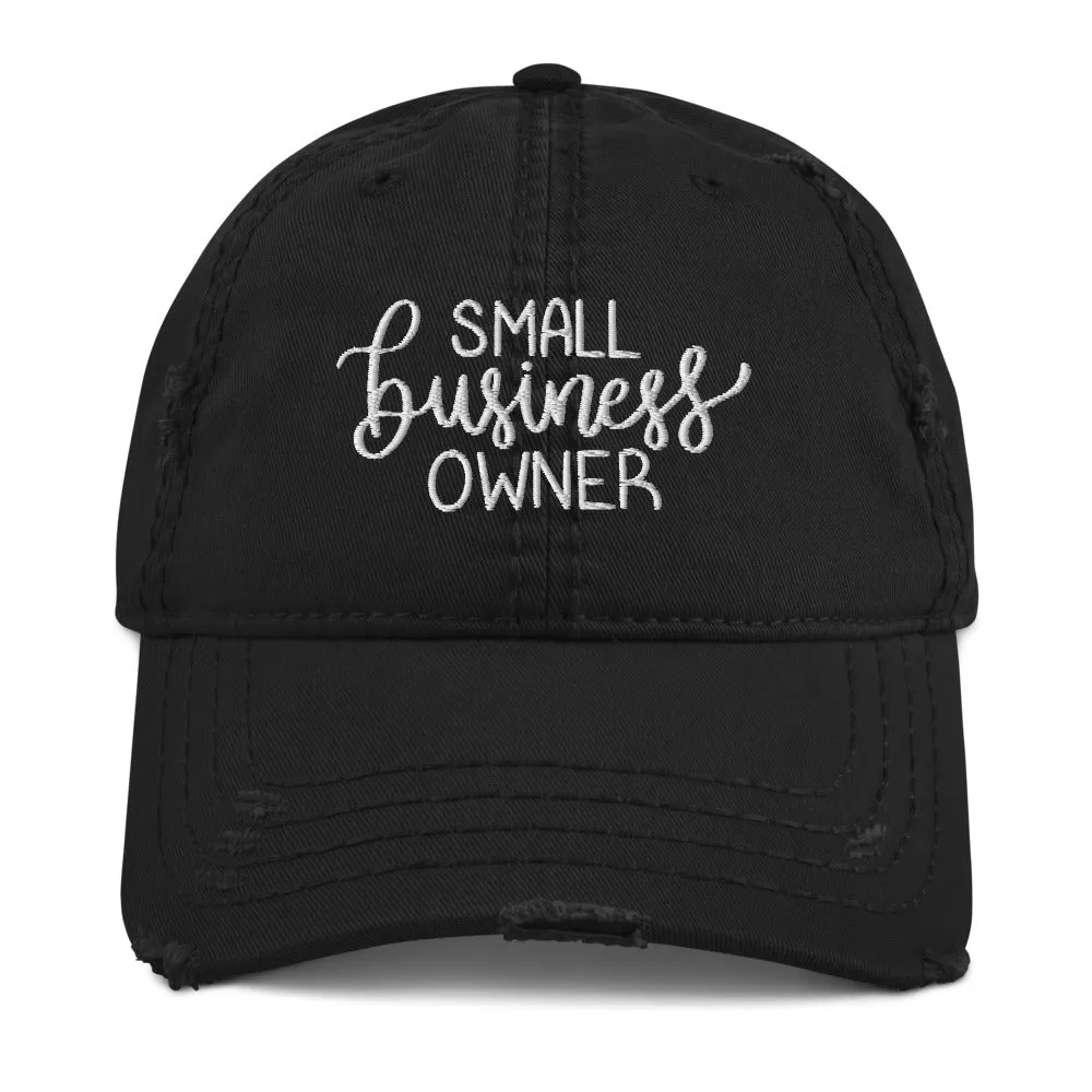 Small Business Owner Distressed Hat sold by Detailed Threads Boutique product image thumbnail 2