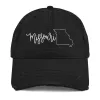 Missouri Distressed Hat sold by Detailed Threads Boutique