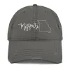 Missouri Distressed Hat sold by Detailed Threads Boutique