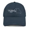 Missouri Distressed Hat sold by Detailed Threads Boutique