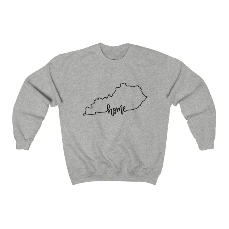 Kentucky Home Crewneck Sweatshirt sold by Detailed Threads Boutique