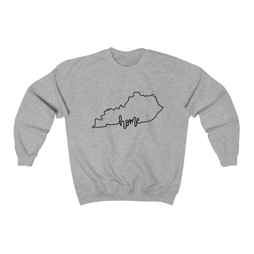 Kentucky Home Crewneck Sweatshirt sold by Detailed Threads Boutique