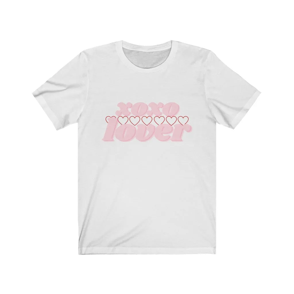 XOXO Lover White Tee sold by Detailed Threads Boutique product image thumbnail 3