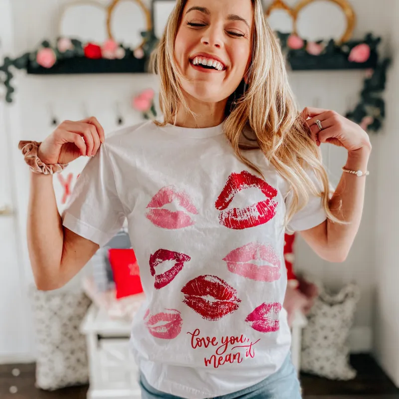 Love You, Mean It Tee sold by Detailed Threads Boutique