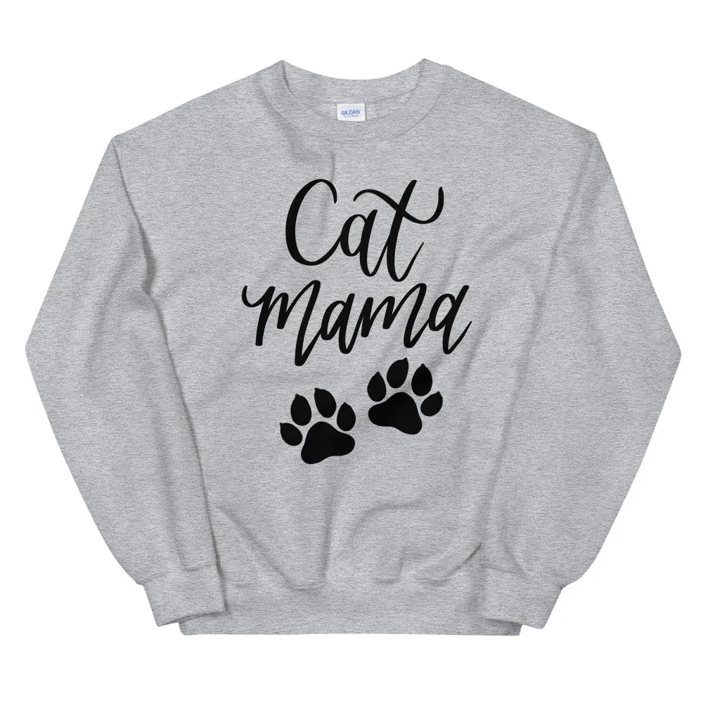 Cat Mama Sweatshirt sold by Detailed Threads Boutique product image thumbnail 2