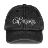 Cat Mama Denim Cap sold by Detailed Threads Boutique