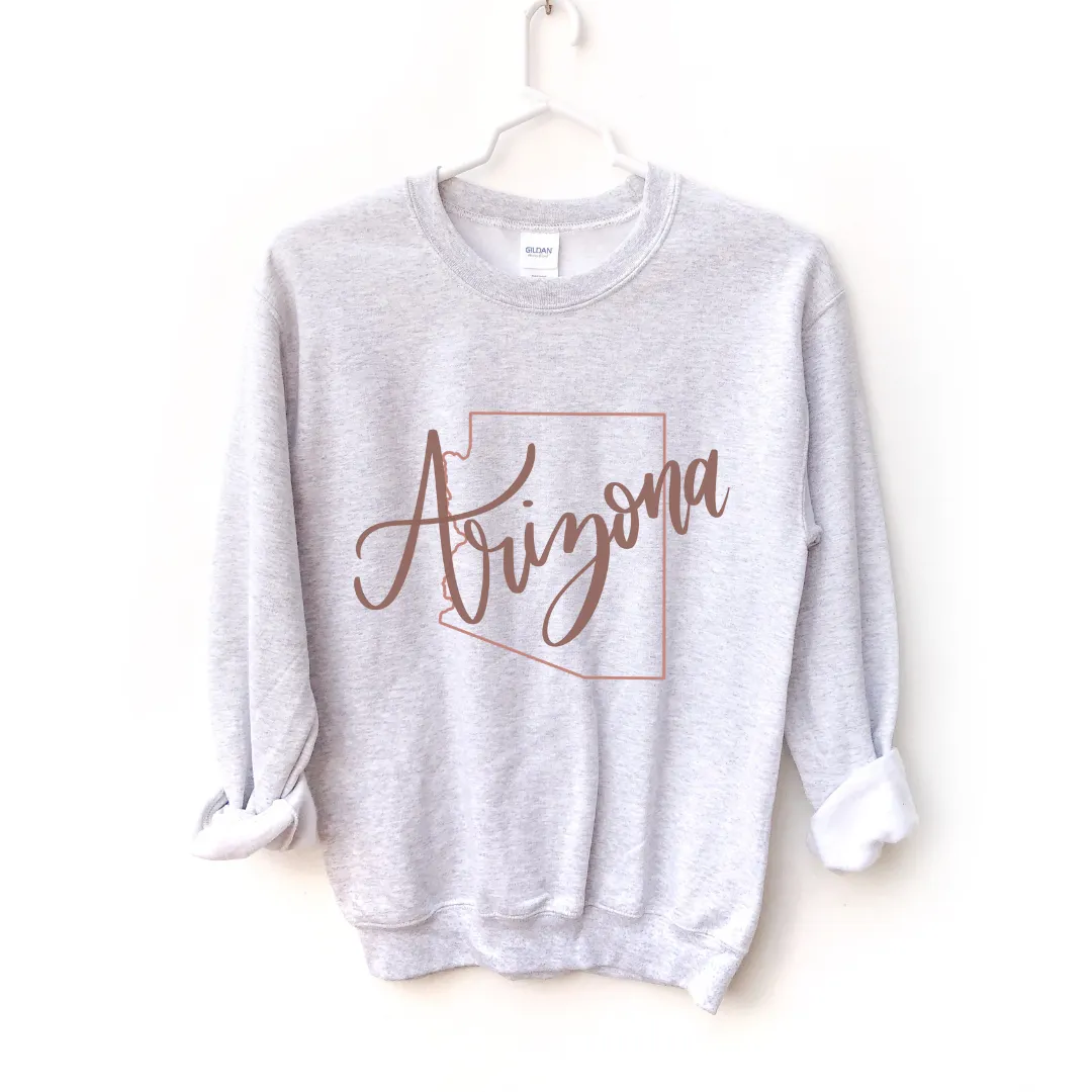 Arizona Crewneck Sweatshirt sold by Detailed Threads Boutique product image thumbnail 2