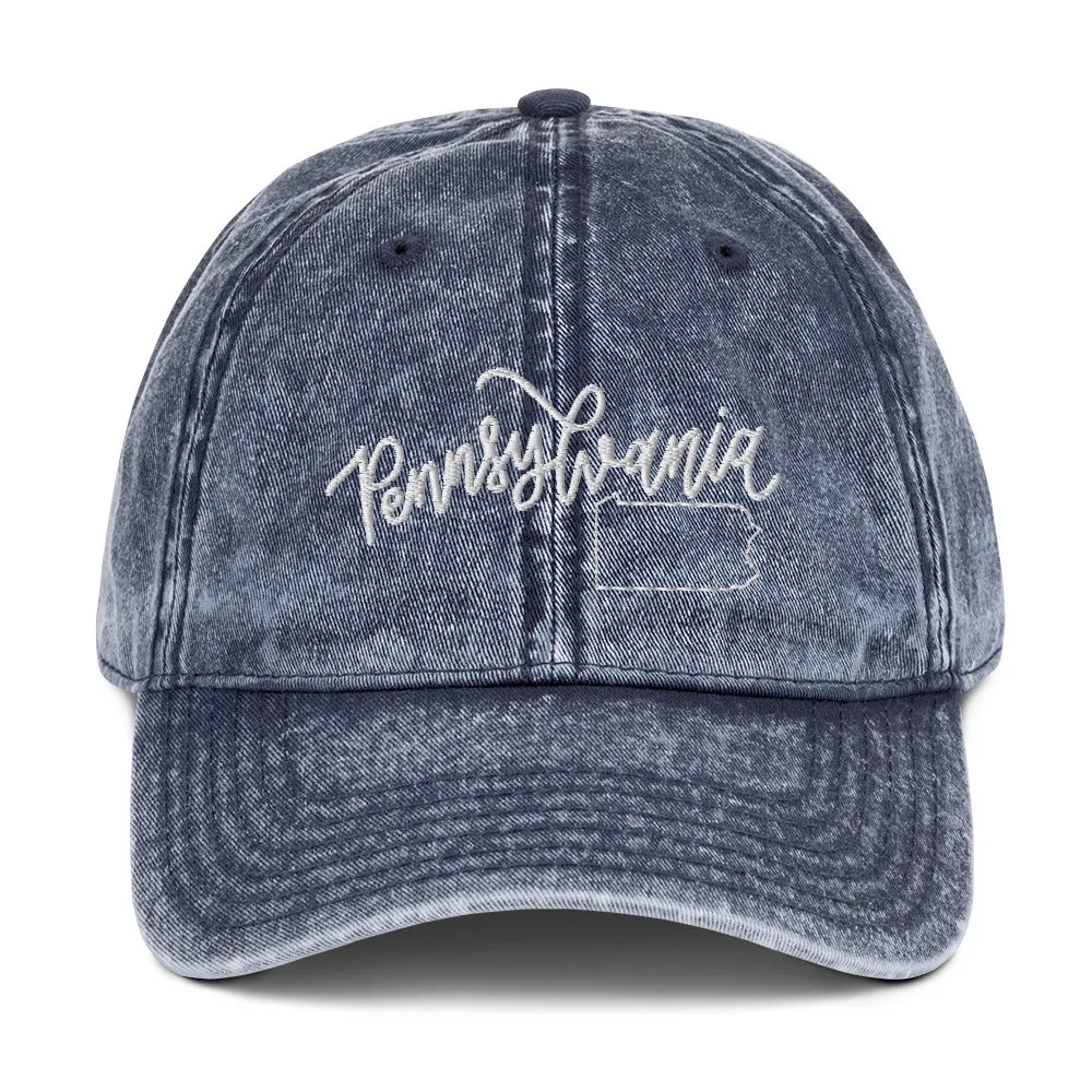 Pennsylvania Denim Cap sold by Detailed Threads Boutique product image thumbnail 2
